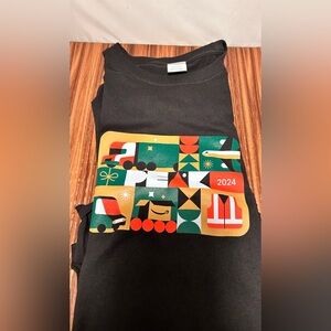 Amazon Peak 2024 T-Shirt Unisex 6XL Black Green Short Sleeve Employee Shirt New
